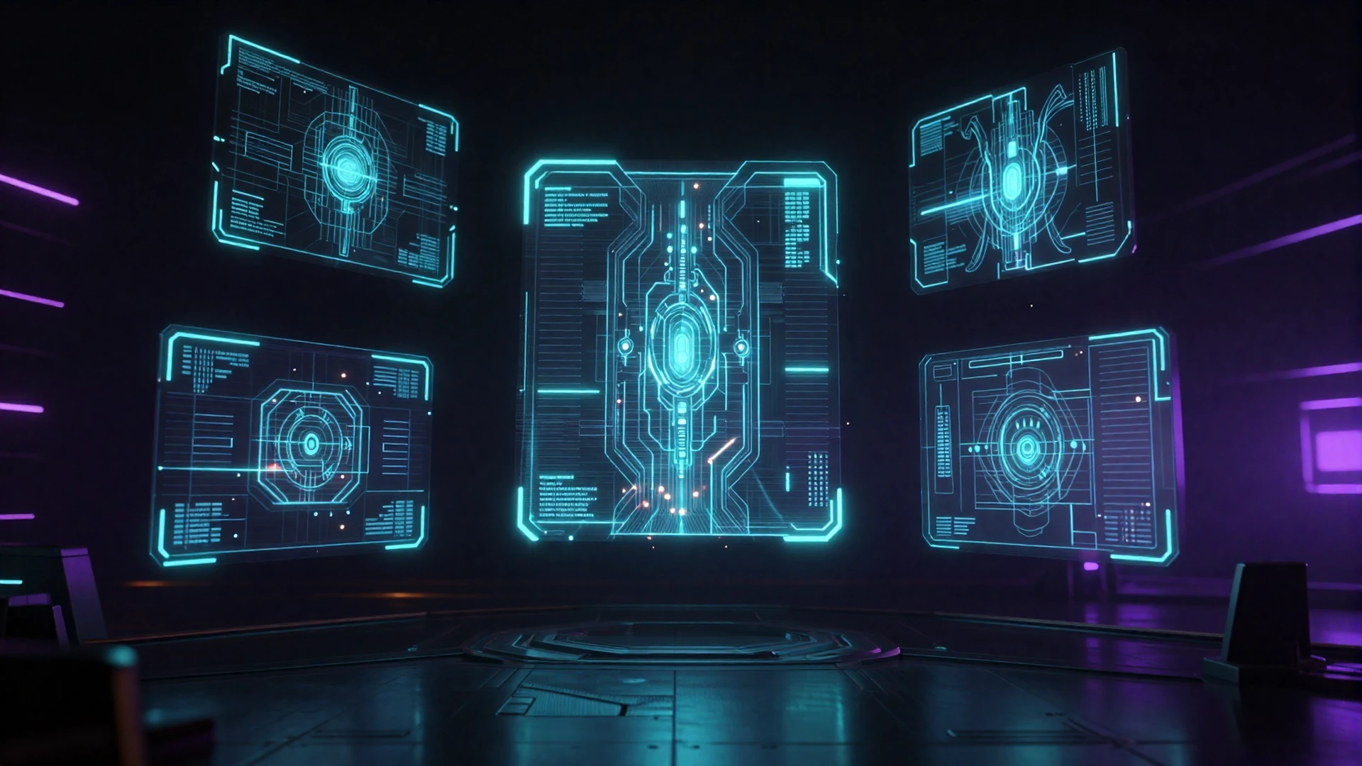 Cinderbay Game Index - futuristic gaming discovery environment with holographic interfaces and glowing forge aesthetics