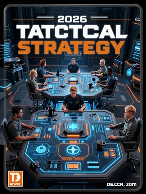 Iron Edict: Epoch - tactical strategy game cover with holographic battlefield and commanders